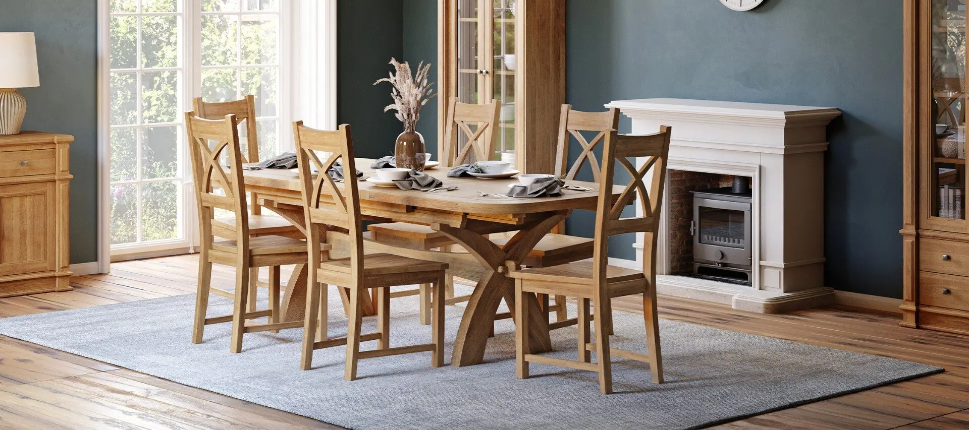 Oak liquidators dining tables discount