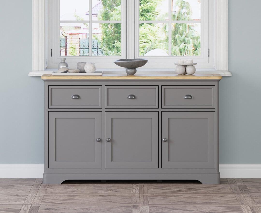 Sideboard grey and oak 2025